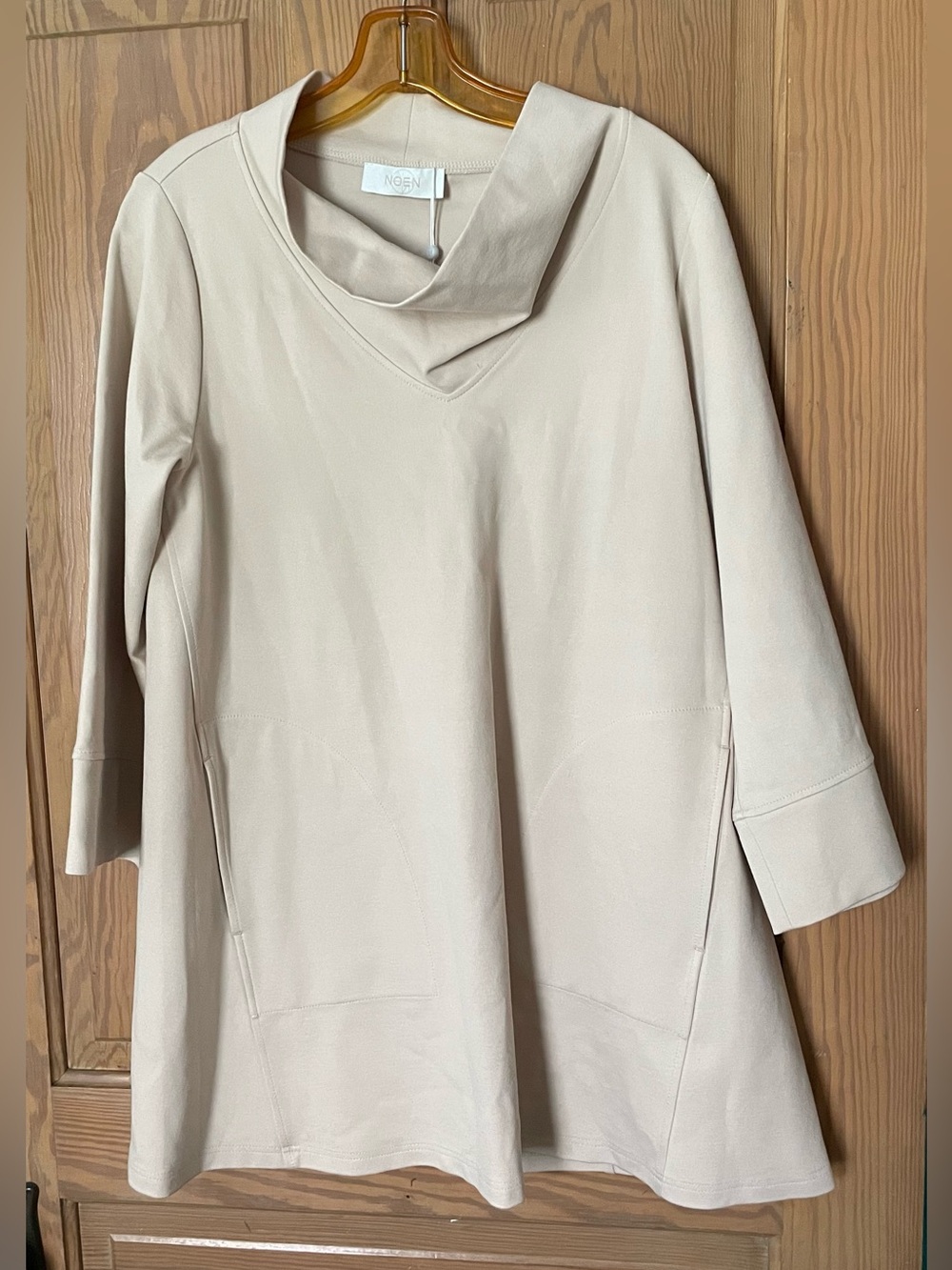 Noen Cream Long Sleeved Tunic, NWT, Size 4